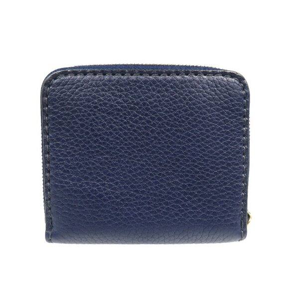 DIOR Navy Leather Wallet - Picture 3 of 9